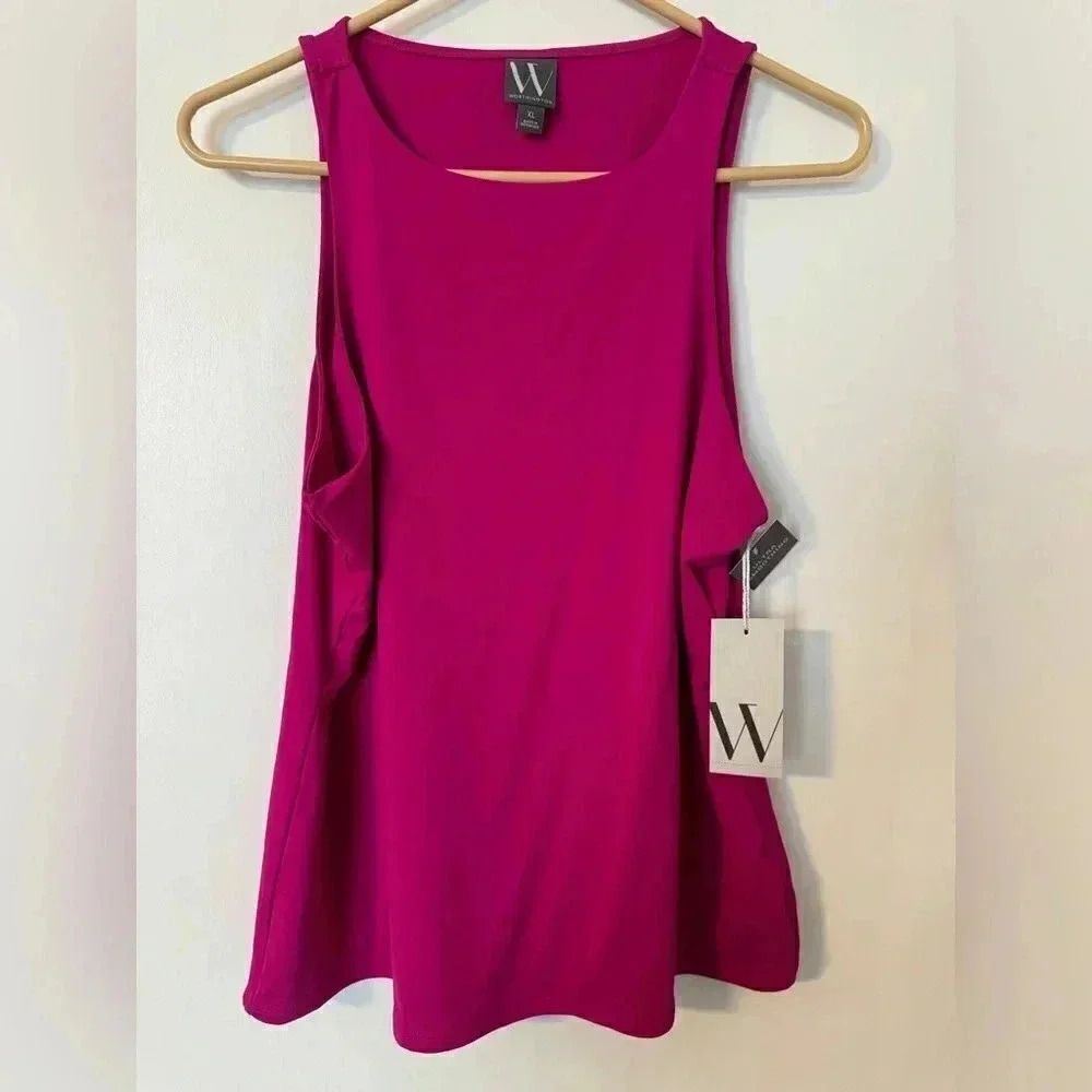 New Worthington Tank Top | Hot Pink| Size XL